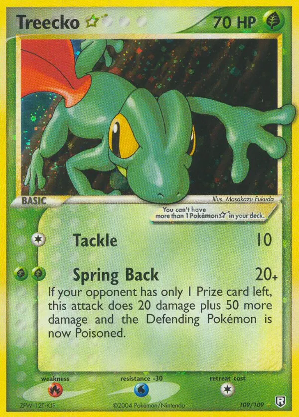 Treecko ★ - Team Rocket Returns