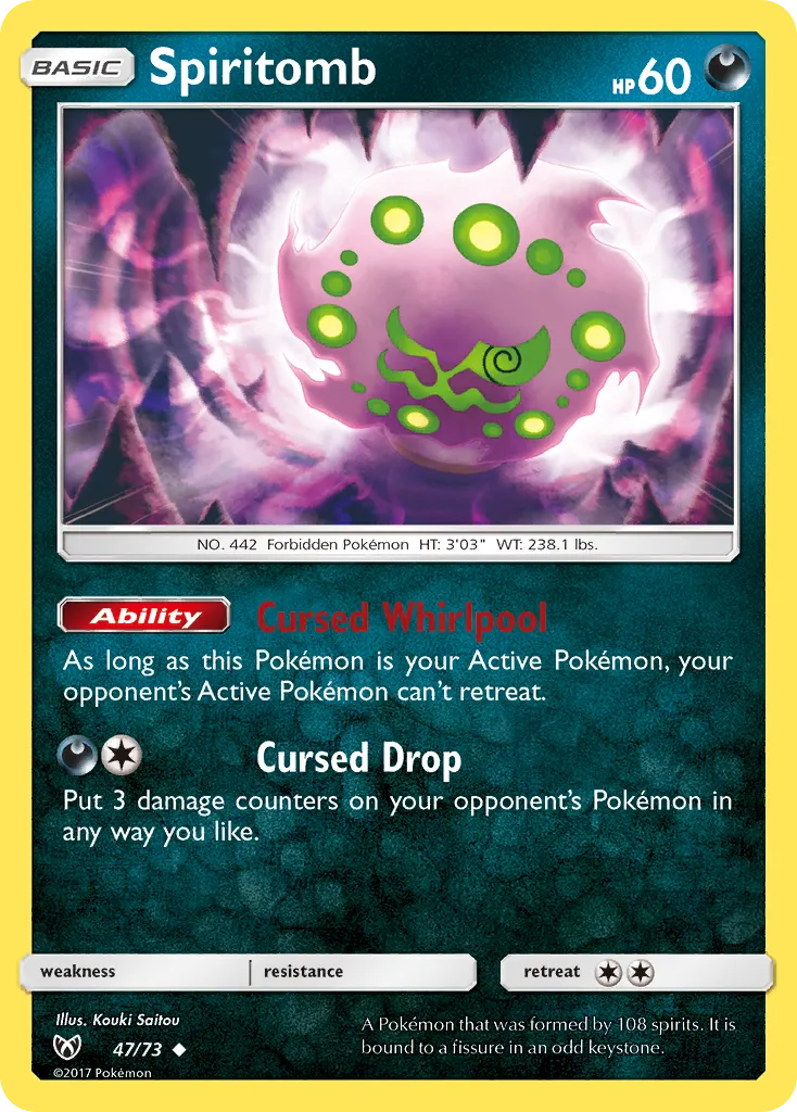 Spiritomb - Shining Legends