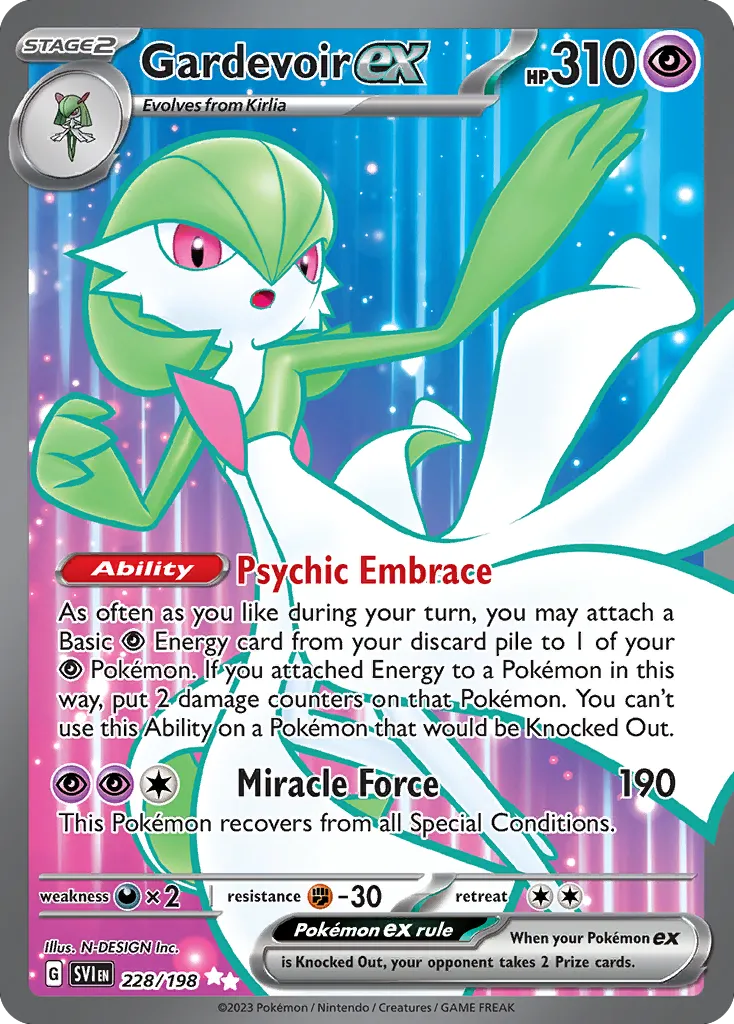 Gardevoir ex - Scarlet & Violet
