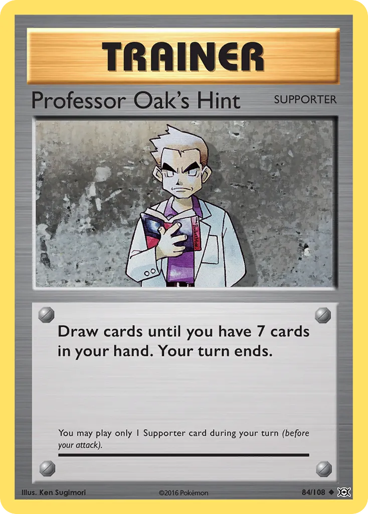 Professor Oak's Hint - Evolutions