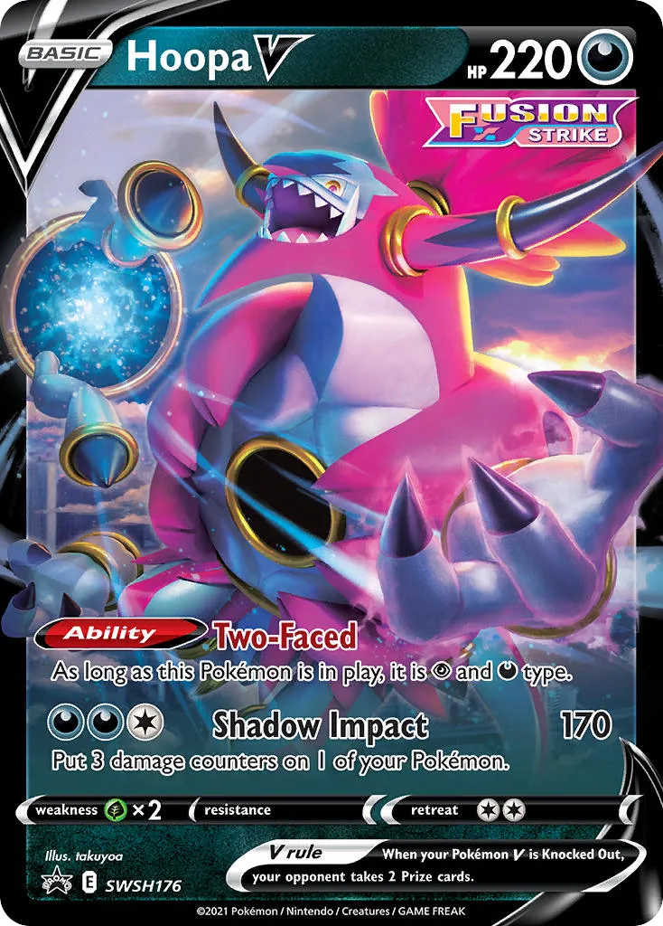 Hoopa V - SWSH Black Star Promos