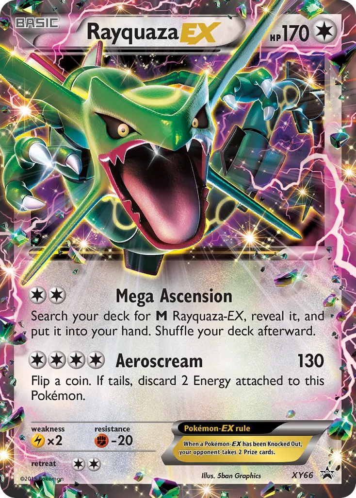 Rayquaza-EX - XY Black Star Promos