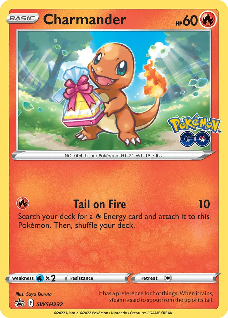 Charmander - SWSH Black Star Promos