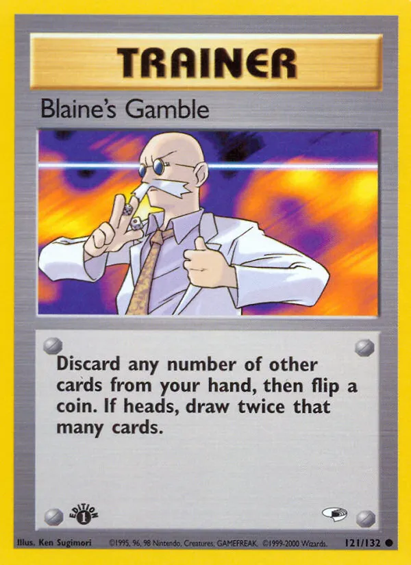 Blaine's Gamble - Gym Heroes