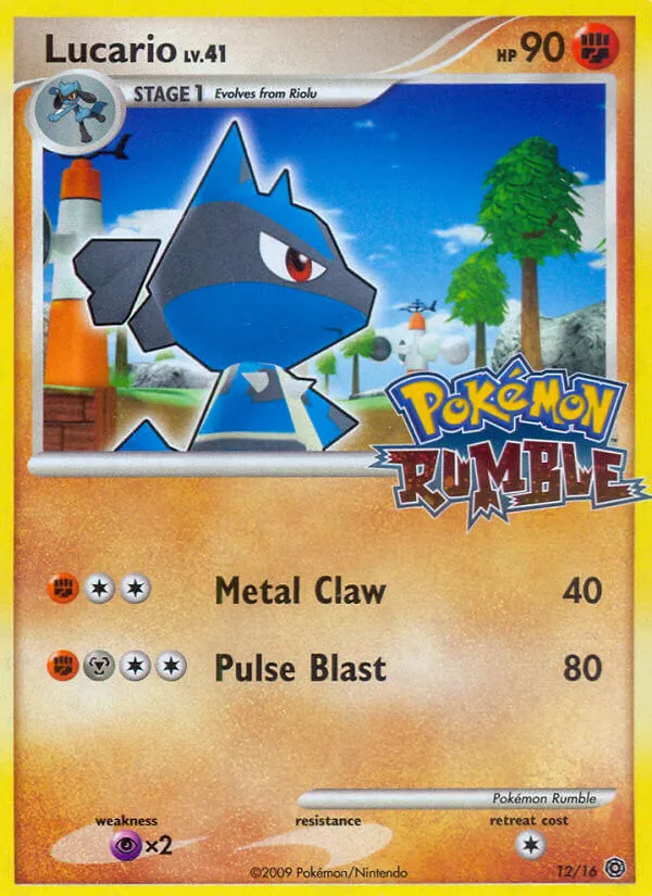 Lucario - Pokémon Rumble