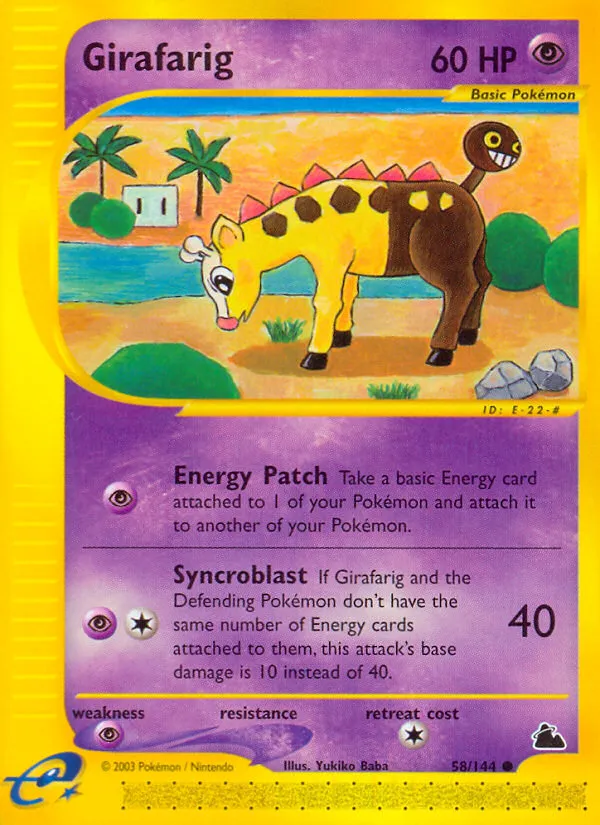 Girafarig - Skyridge