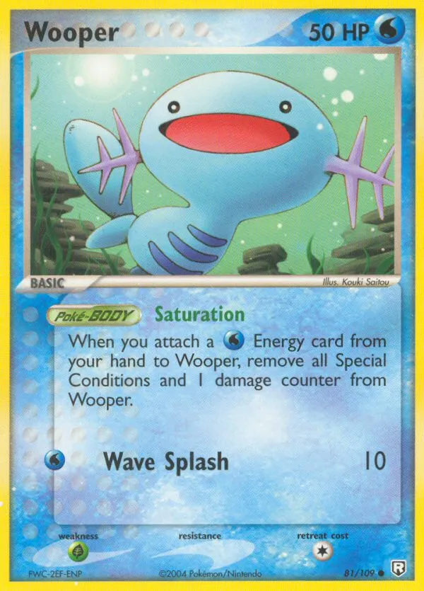 Wooper - Team Rocket Returns
