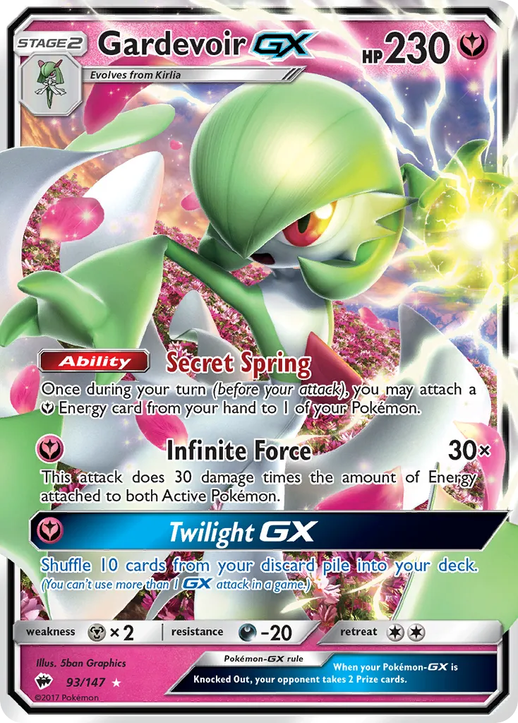 Gardevoir-GX - Burning Shadows