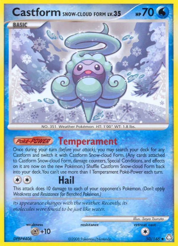 Castform Snow-Cloud Form - Legends Awakened