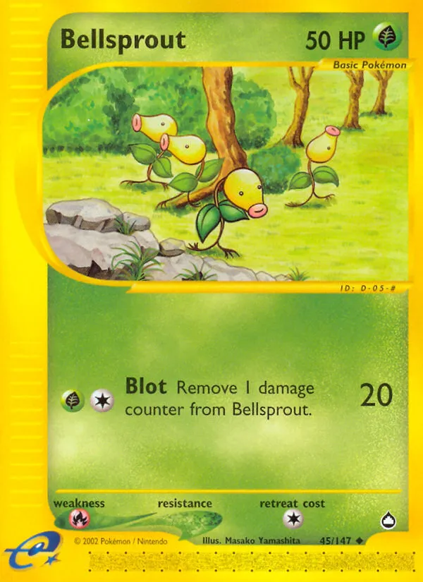 Bellsprout - Aquapolis
