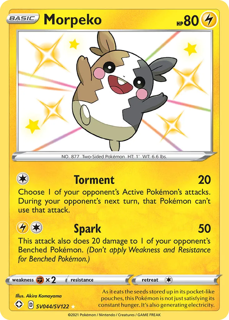 Morpeko - Shining Fates Shiny Vault