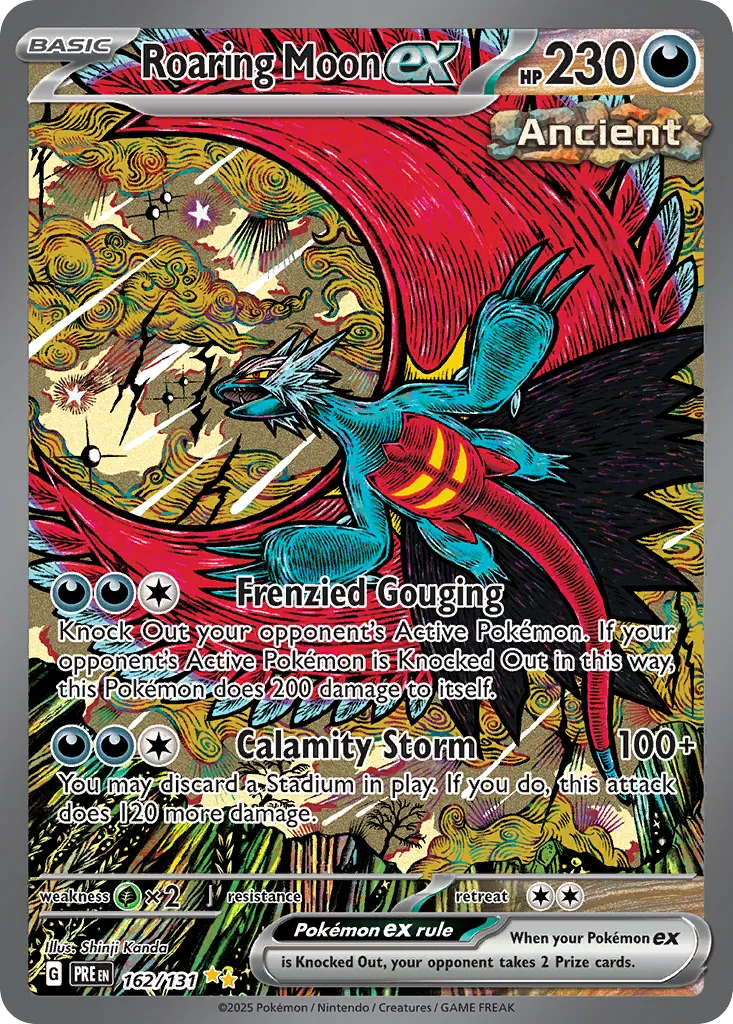 Roaring Moon ex - Prismatic Evolutions