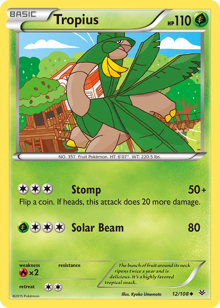 Tropius - Roaring Skies