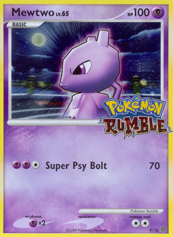 Mewtwo - Pokémon Rumble
