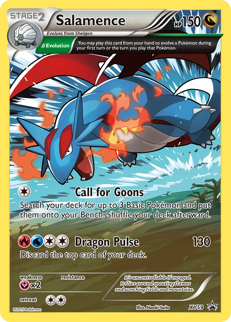 Salamence - XY Black Star Promos