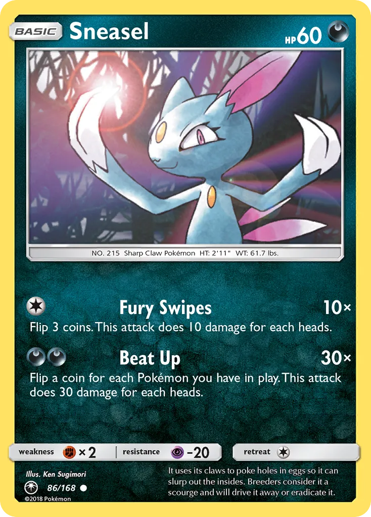 Sneasel - Celestial Storm