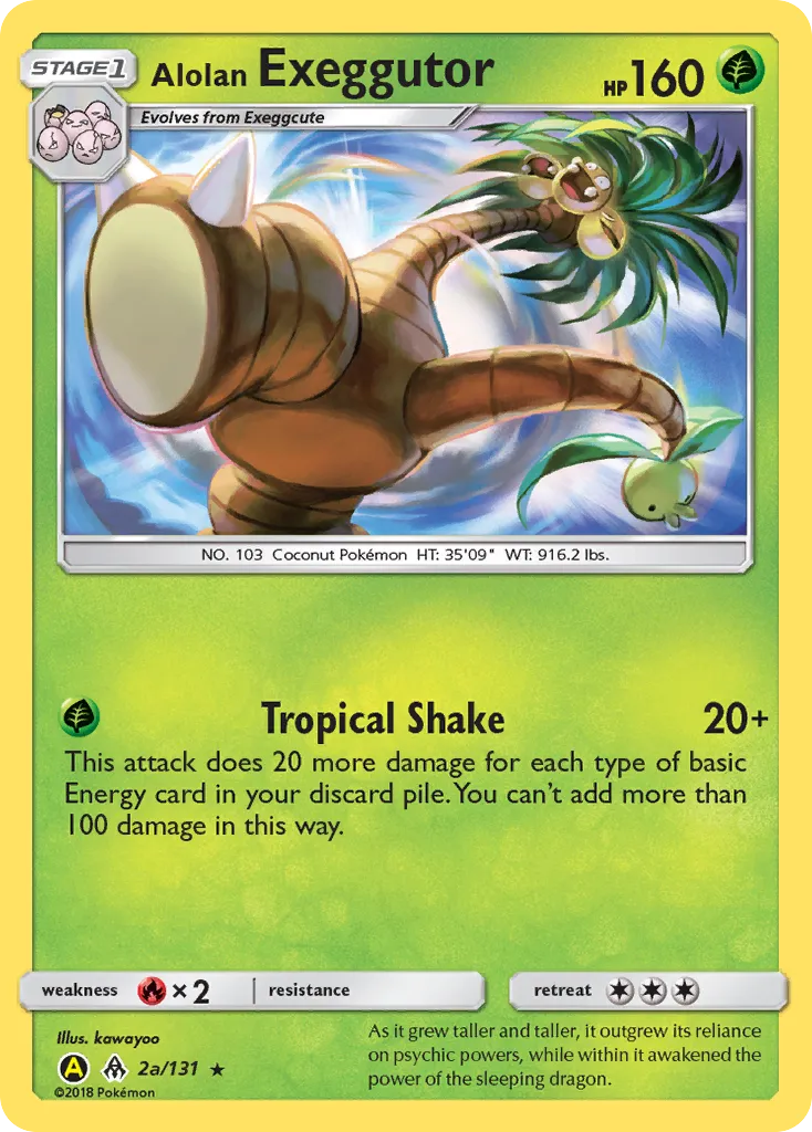 Alolan Exeggutor - Forbidden Light