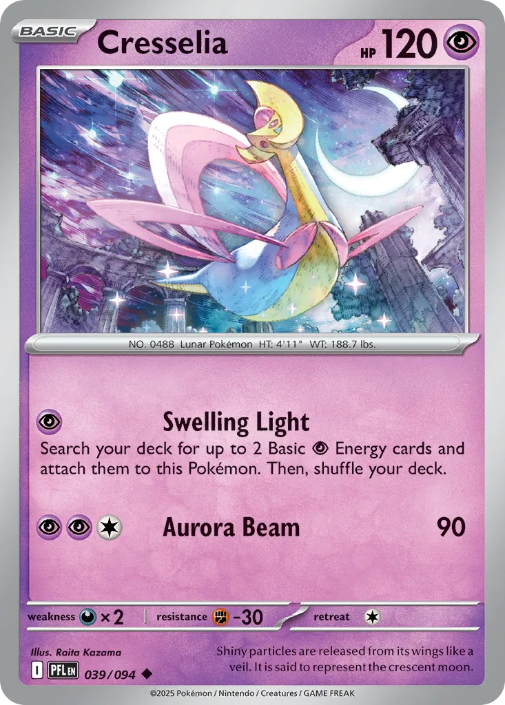 Cresselia - Phantasmal Flames