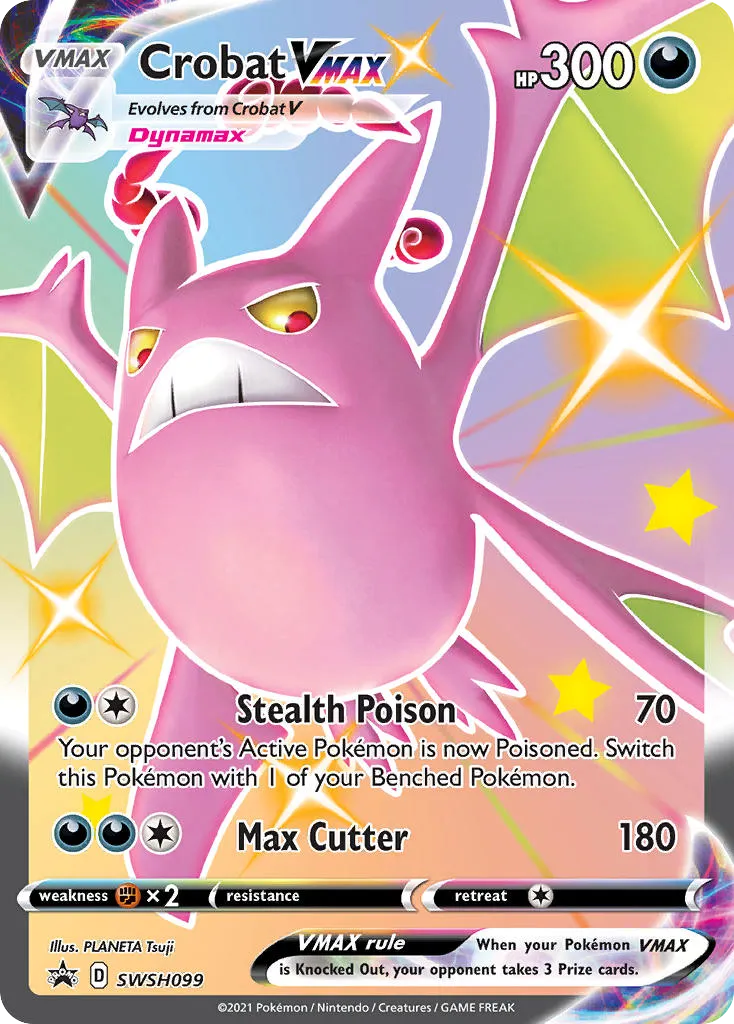 Crobat VMAX - SWSH Black Star Promos