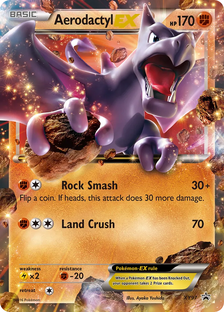 Aerodactyl-EX - XY Black Star Promos