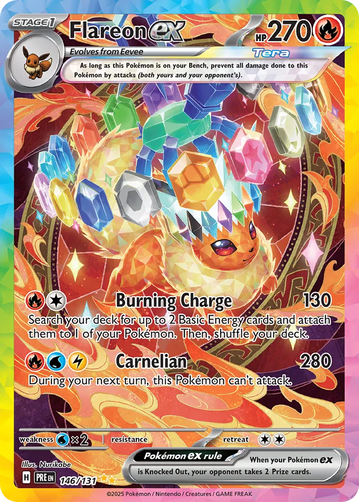 Flareon ex - Prismatic Evolutions