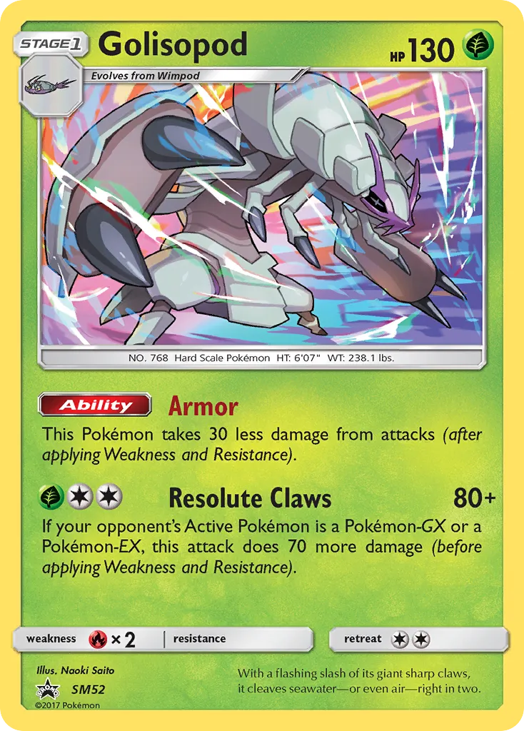 Golisopod - SM Black Star Promos