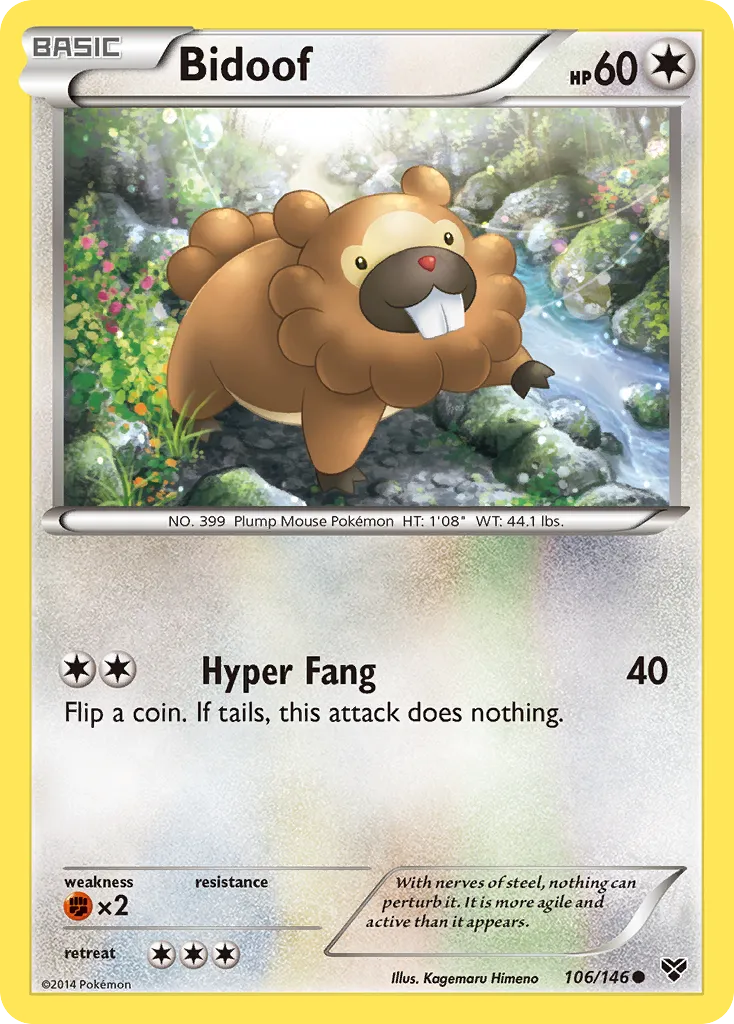 Bidoof - XY