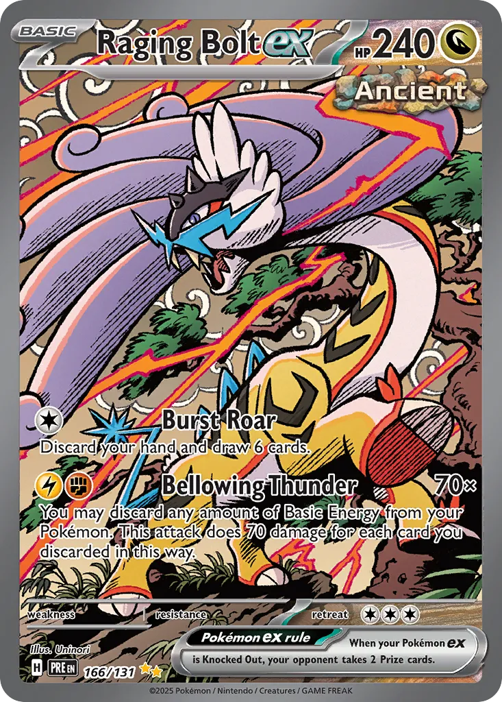Raging Bolt ex - Prismatic Evolutions