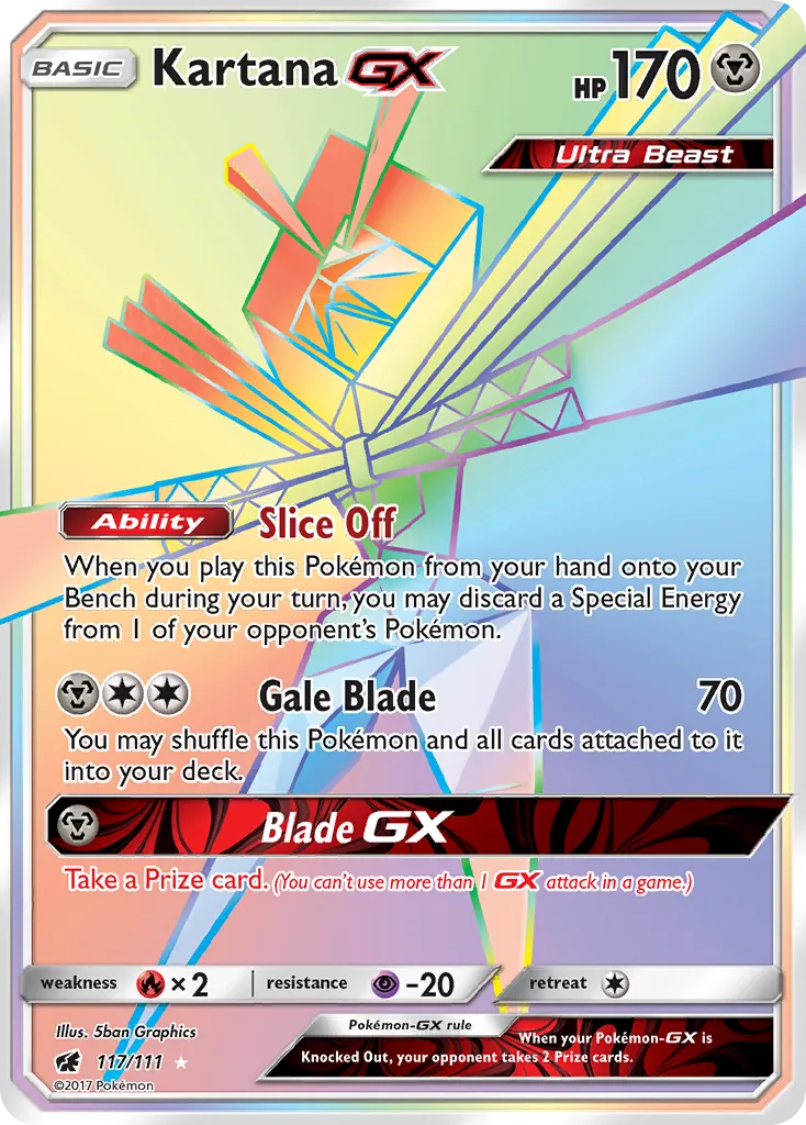 Kartana-GX - Crimson Invasion