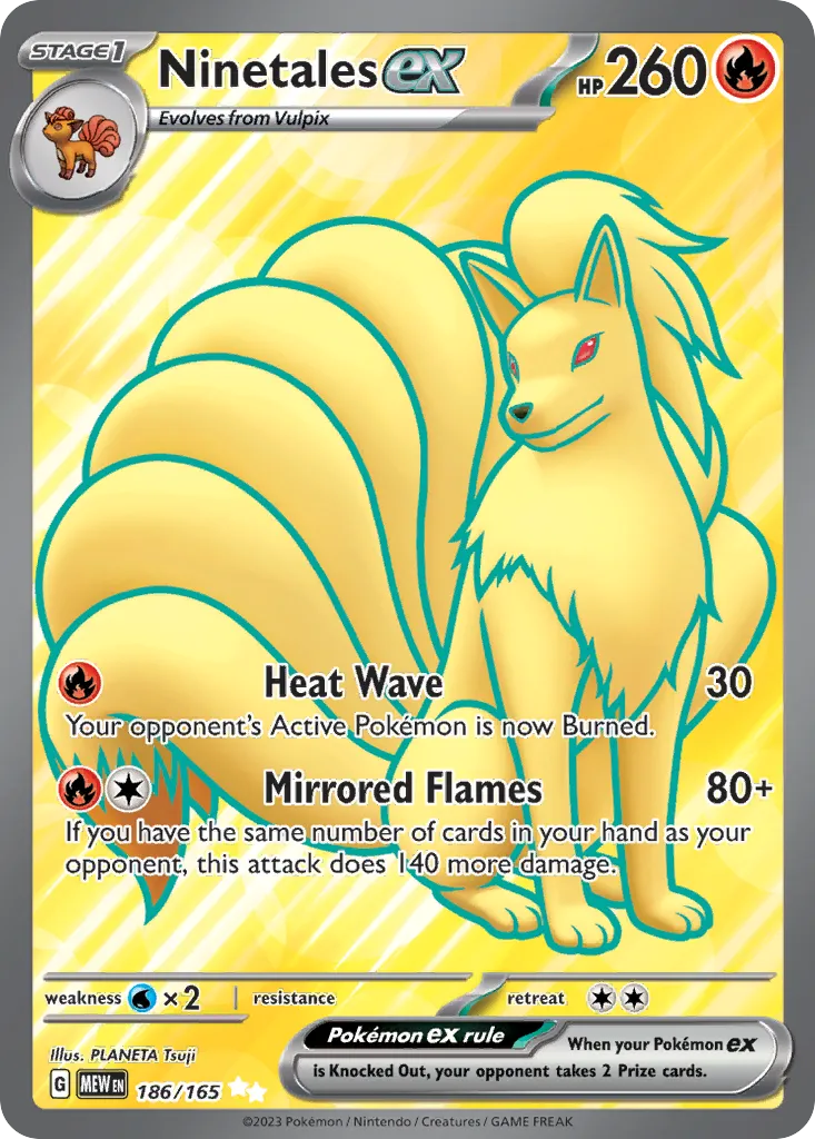 Ninetales ex - 151