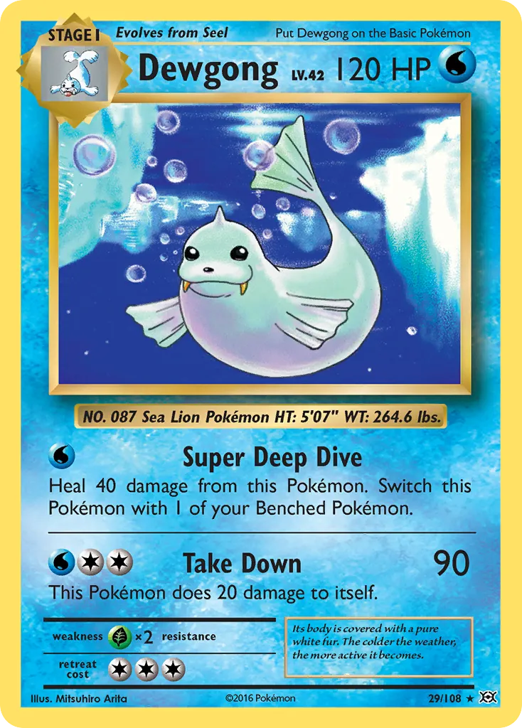 Dewgong - Evolutions