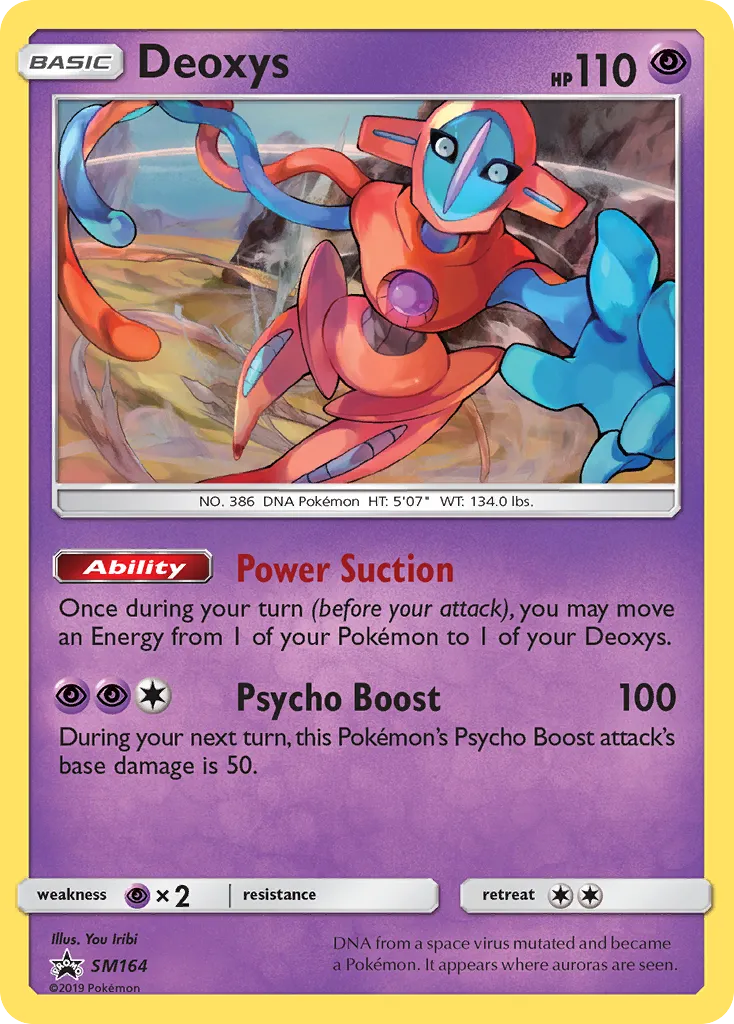 Deoxys - SM Black Star Promos