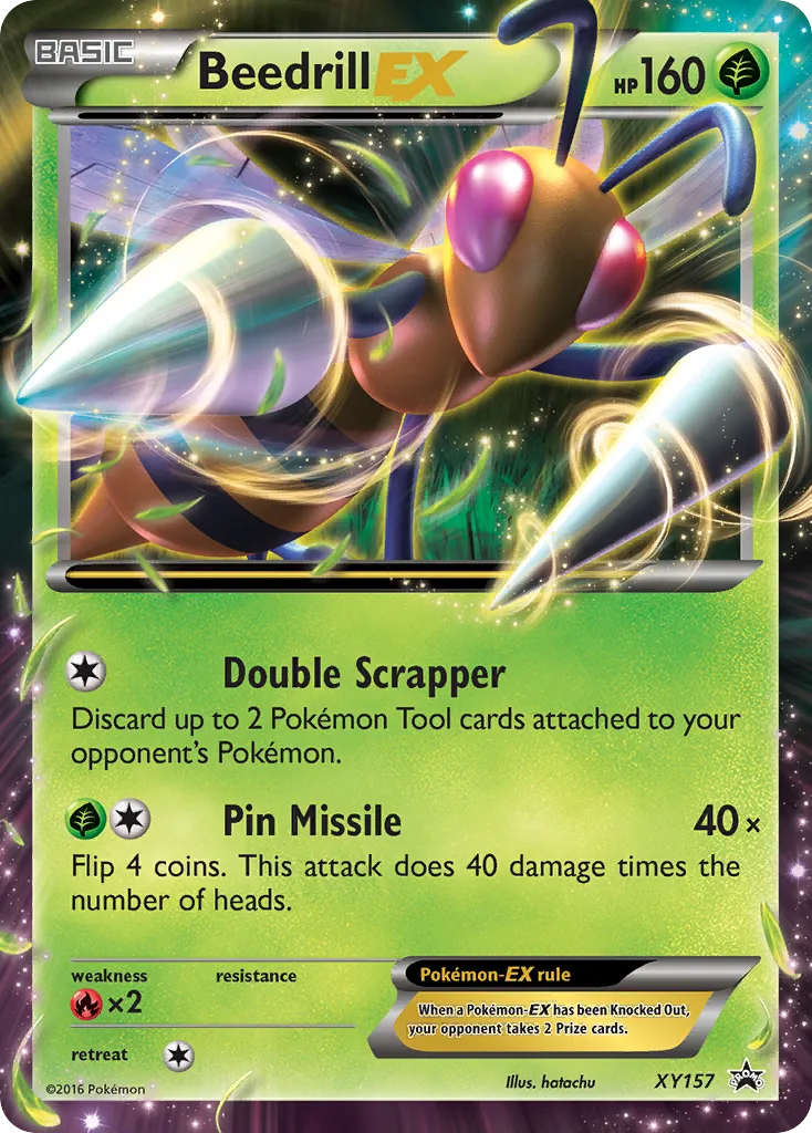 Beedrill-EX - XY Black Star Promos