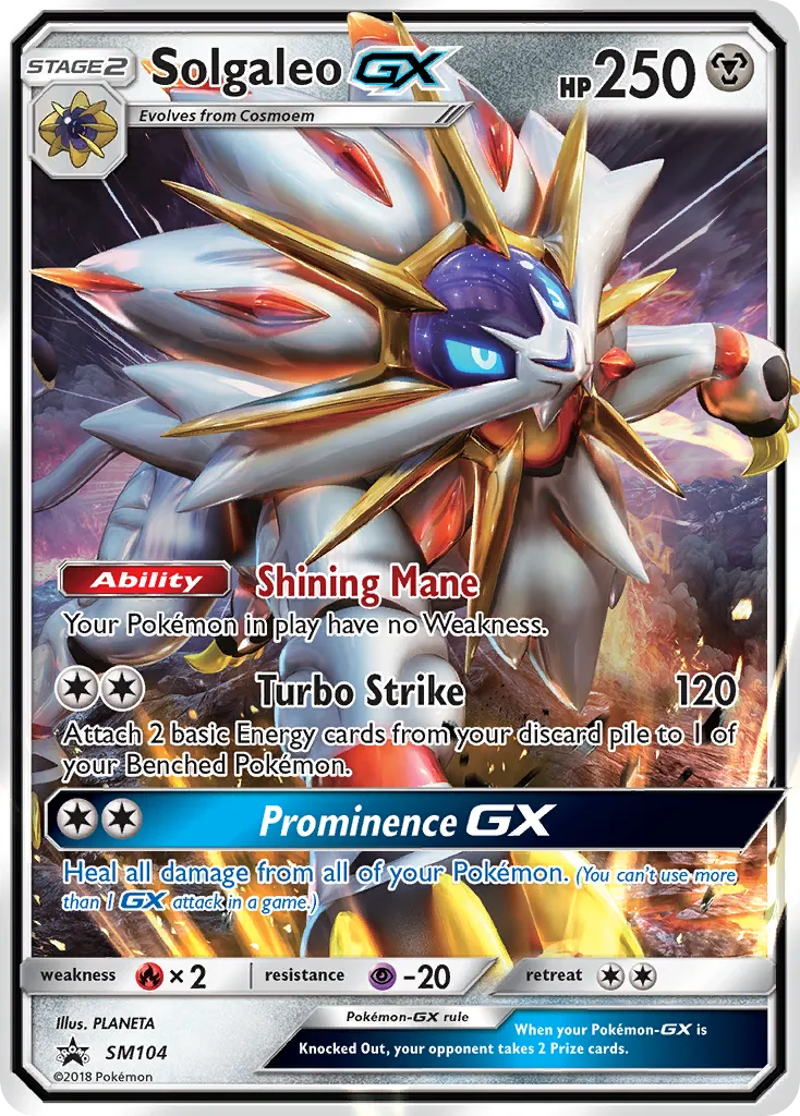 Solgaleo-GX - SM Black Star Promos