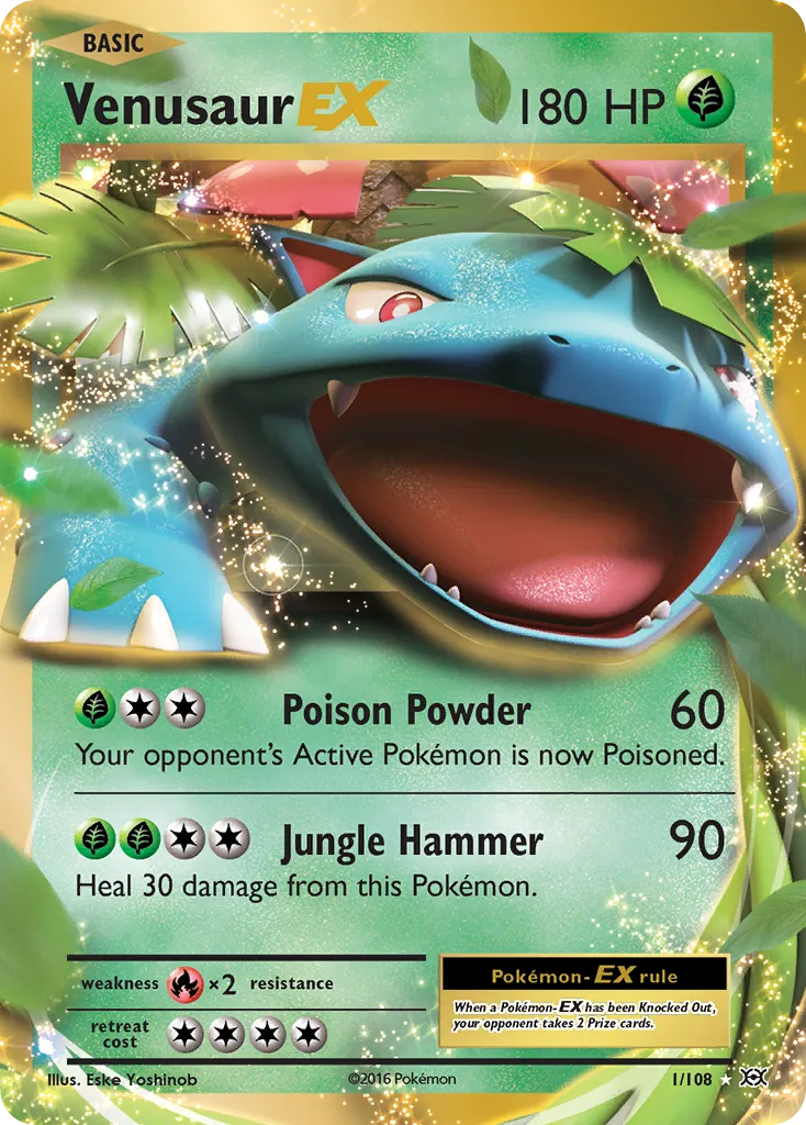 Venusaur-EX - Evolutions