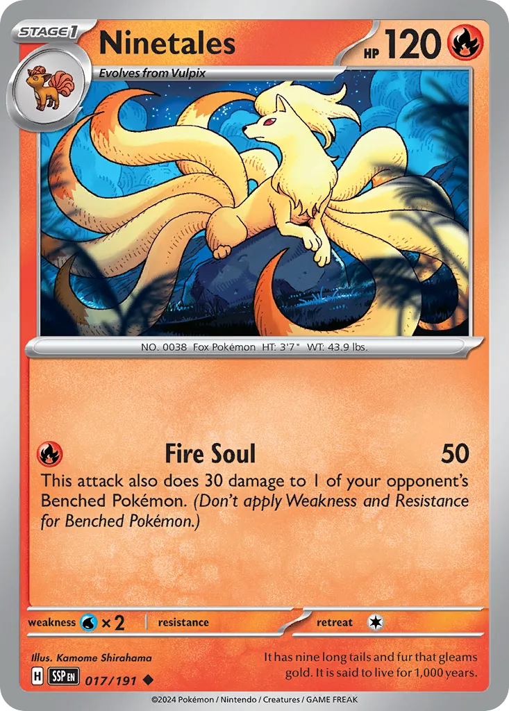 Ninetales - Surging Sparks