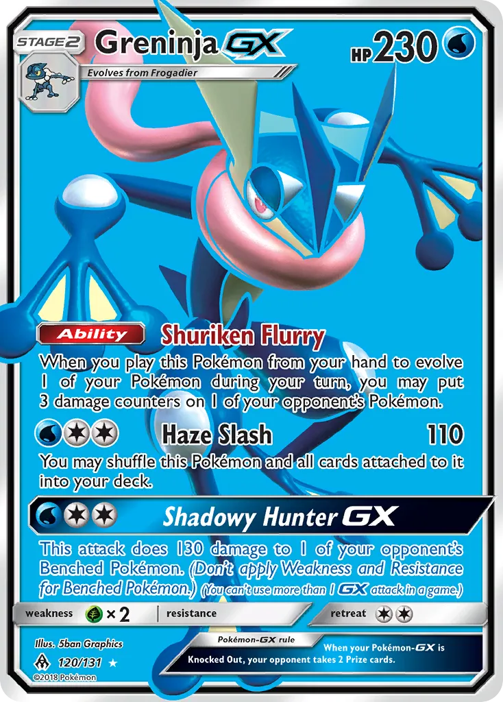Greninja-GX - Forbidden Light