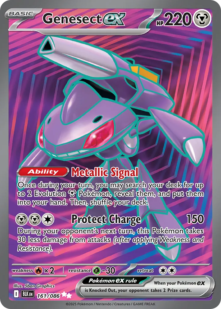 Genesect ex - Black Bolt