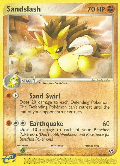 Sandslash - Sandstorm