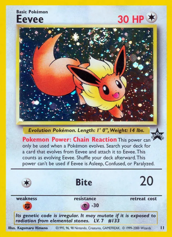 Eevee - Wizards Black Star Promos