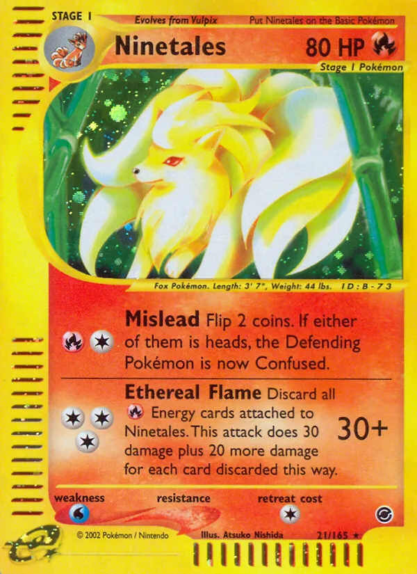 Ninetales - Expedition Base Set