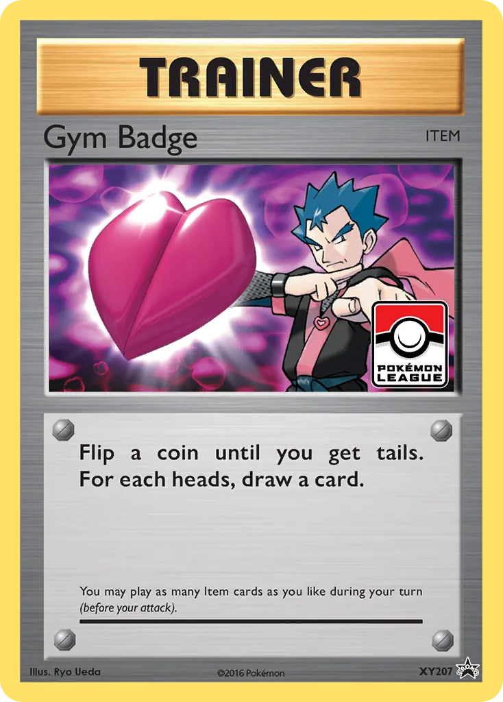 Gym Badge - XY Black Star Promos