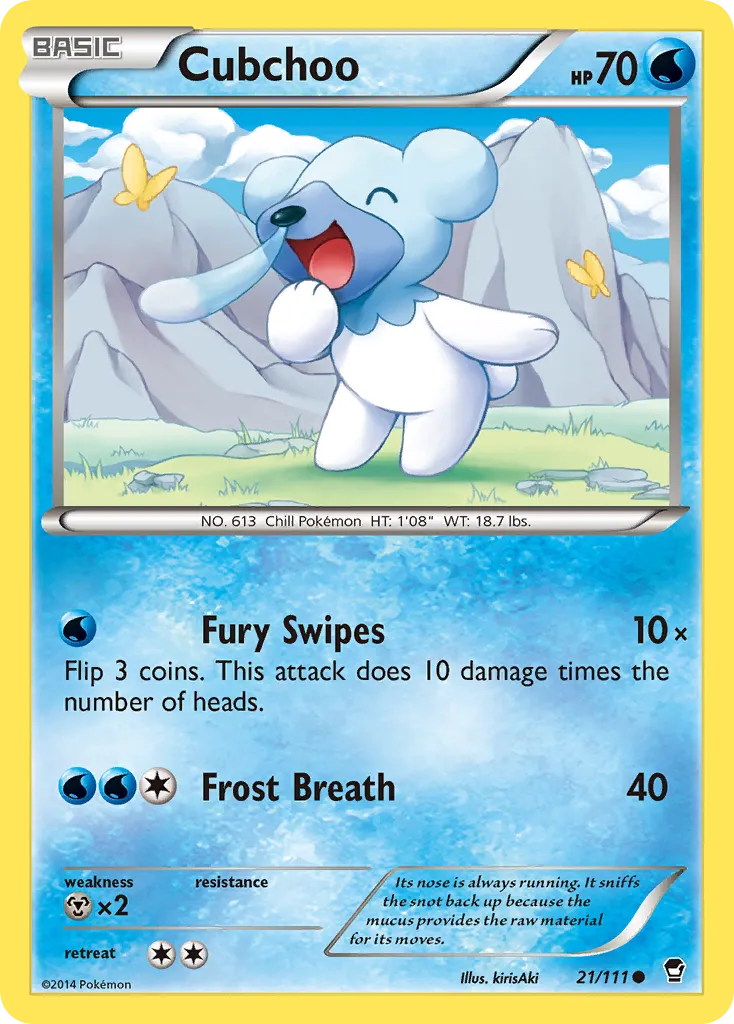 Cubchoo - Furious Fists