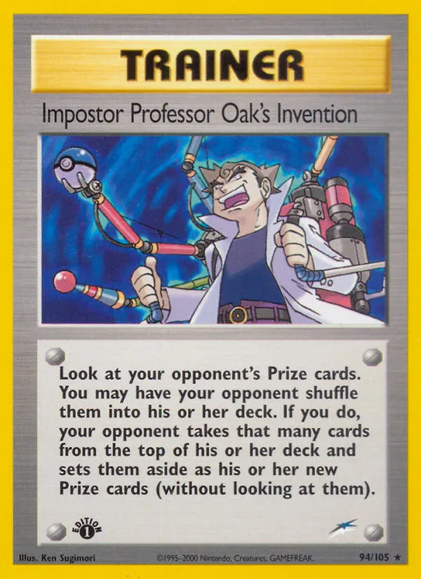 Impostor Professor Oak's Invention - Neo Destiny