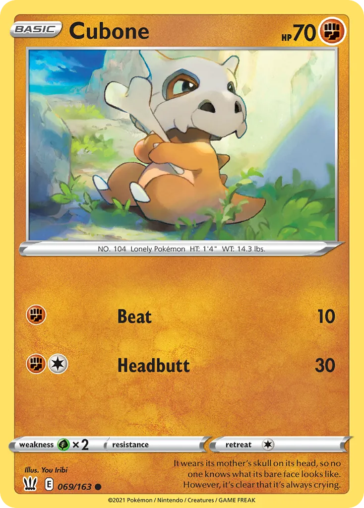Cubone - Battle Styles