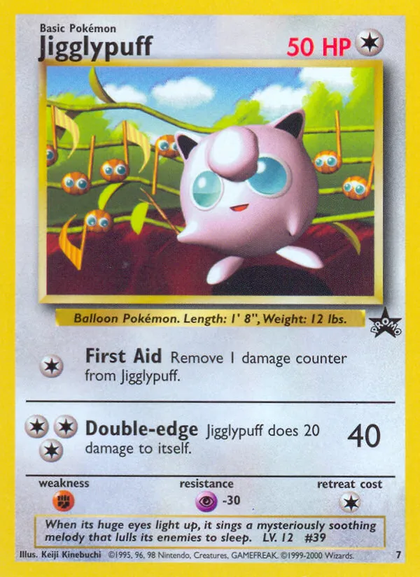 Jigglypuff - Wizards Black Star Promos