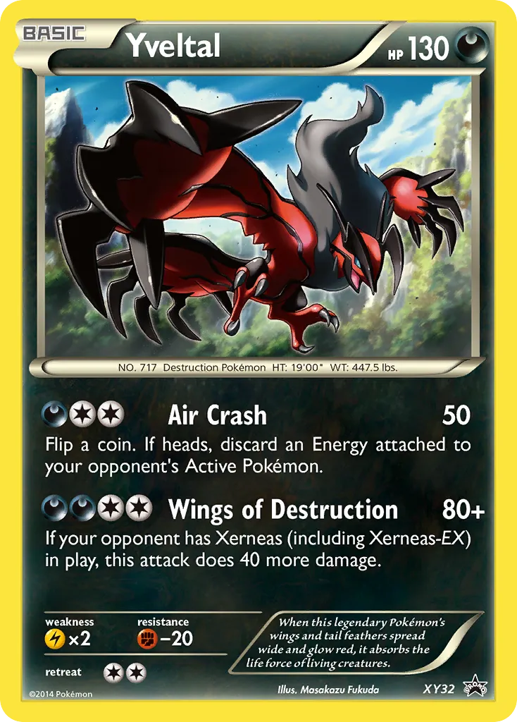 Yveltal - XY Black Star Promos