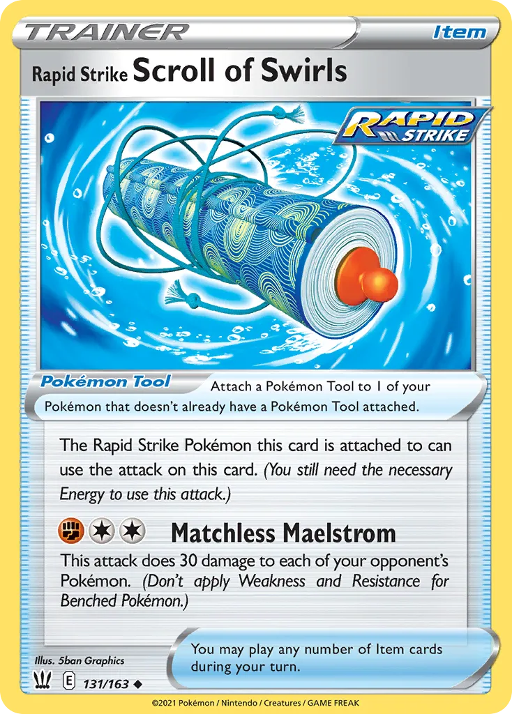 Rapid Strike Scroll of Swirls - Battle Styles