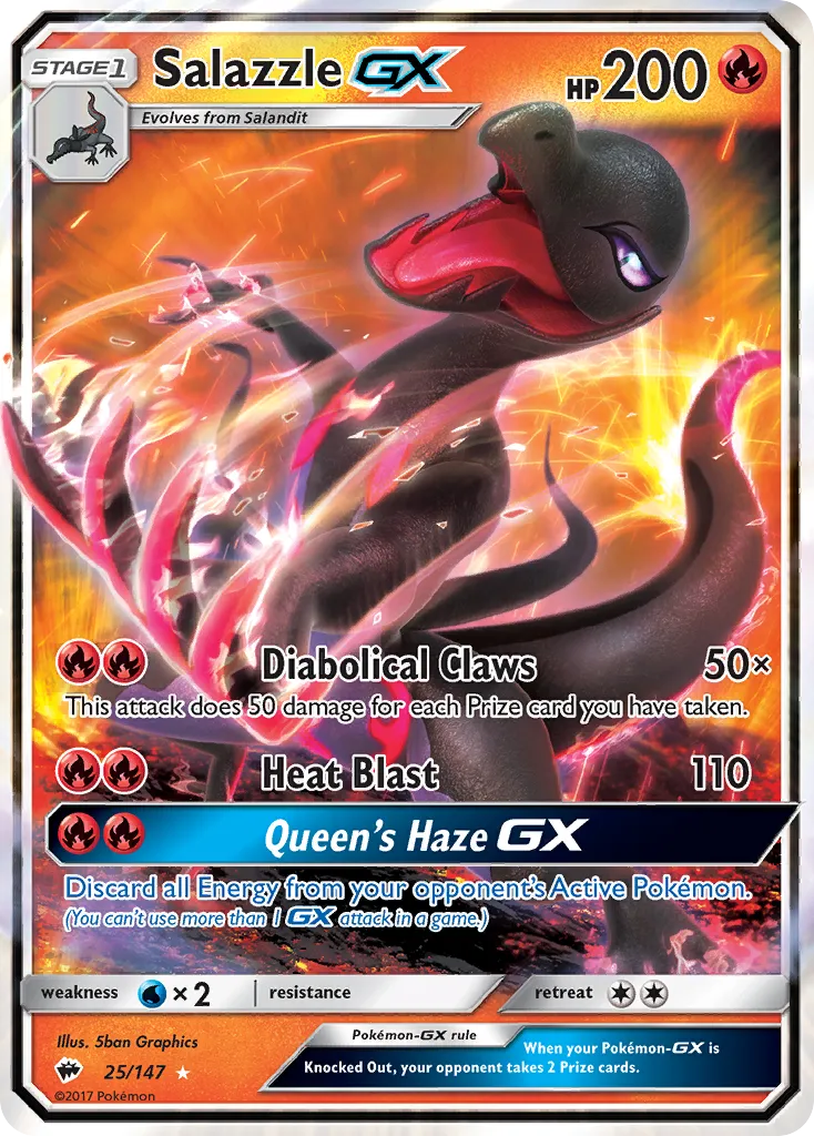 Salazzle-GX - Burning Shadows