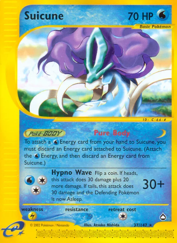 Suicune - Aquapolis